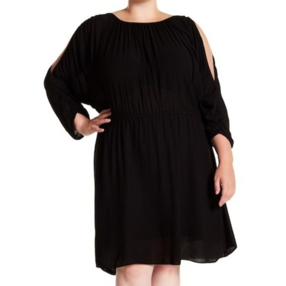 RACHEL Rachel Roy Dresses & Skirts - Rachel Roy Ruched Slit Dress